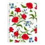 Imagem de Caderno A5 Estampado Flores com 80 Folhas 75g