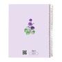 Imagem de Caderno A5 Estampado Flores com 80 Folhas 75g