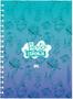Imagem de Caderno Argolado Universitário Bob Esponja - PVC Cristal 192 Folhas DAC com Botão