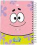 Imagem de Caderno Argolado Universitário Bob Esponja - PVC Cristal 192 Folhas DAC com Botão