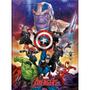 Imagem de Caderno Brochura 1/4 Avengers Roxo - 80 Folhas - Tilibra