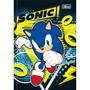 Imagem de Caderno Brochura Costurado Pequeno 1/4 Capa Dura Sonic 48 Folhas  - Tilibra