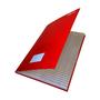 Imagem de Caderno brochura grande capa dura 96 folhas vermelho - RENOVO