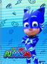 Imagem de Caderno Brochura Pj Masks 80 Folhas Escolar Grande