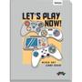 Imagem de Caderno Brochurão Capa Dura Game OVER 96 Folhas Pacote com 04