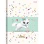Imagem de Caderno Brochurão Capa Dura Sissi com Glitter Reserva 48 Folhas  Pacote com 10 Unidades
