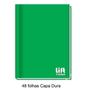 Imagem de Caderno Brochurao Capa Dura Verde 20x27,5cm C/ 96Fls - Credeal