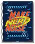 Imagem de Caderno C/D 01 Materia Nerf 80 Folhas Credeal Capas Sortidas