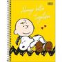 Imagem de Caderno C/D 10 Materias Snoopy 160 Folhas Tilibra