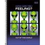 Imagem de Caderno Capa Dura Connect Orbit How Are You Feeling - 80 Folhas - Tilibra