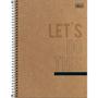 Imagem de Caderno capa dura kraftwork 80fls