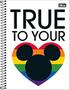 Imagem de Caderno capa dura mickey rainbow miniatura diversa 80fls 