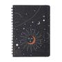 Imagem de Caderno Cicero Eclipse Preto 80 Folhas 17x24cm Pautado
