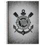 Imagem de Caderno Corinthians Capa Dura Espiral 1 Matéria 80F Escolar