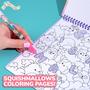 Imagem de Caderno de Esboços Squishmallows Original com Materiais de Papelaria