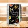Imagem de Caderno De Receitas Com Capa Dura - Coleção - Black Elegance