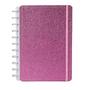 Imagem de Caderno disko m glitter rosa   dk22c224