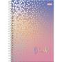 Imagem de Caderno Espiral 1/4 Capa Dura BLUSH 80F