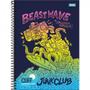 Imagem de Caderno Espiral 1/4 Capa Dura CLIFF Masculino 80 Folhas Pacote com 5
