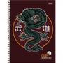 Imagem de Caderno Espiral 1/4 Capa Dura CLIFF Masculino 80 Folhas Pacote com 5