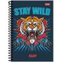 Imagem de Caderno Espiral 1/4 Capa Dura CLIFF Masculino 80 Folhas Pacote com 5