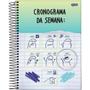 Imagem de Caderno Espiral 1/4 Capa Dura FLORK 80 Folhas - Pacote com 5
