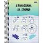 Imagem de Caderno Espiral 1/4 Capa Dura FLORK 80FLS.