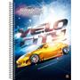 Imagem de Caderno Espiral 1/4 Capa Dura Silver Tuning 80 Folhas Pacote com 10