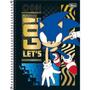 Imagem de Caderno Espiral 1/4 Capa Dura Sonic 80 FLS. PCT. C/04