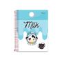 Imagem de Caderno Espiral A5 I Love Milk Cadersil Azul