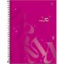 Imagem de Caderno Espiral Capa Dura 10x1 - 160 Folhas - Love Pink - Tilibra