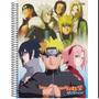 Imagem de Caderno Espiral Capa Dura Anime Naruto 10 matérias 160fls