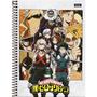 Imagem de Caderno Espiral Capa Dura My Hero Academia 80 Folhas Foroni