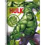 Imagem de Caderno Espiral Capa Dura Universitário 10 Matérias Hulk 160 Folhas da Tilibra