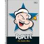 Imagem de Caderno Espiral Capa Dura Universitário 10 Matérias Popeye 160 Folhas Tilibra (SKU 14360)