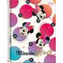 Imagem de Caderno Espiral Capa Dura UNIVERSITARIO MINNIE CONNECT 10 Matérias 160 Folhas - Tilibra