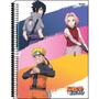 Imagem de Caderno Espiral Capa Dura Universitário Naruto 10 Matérias 160 Folhas SD