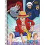 Imagem de Caderno Espiral Capa Dura UNIVERSITARIO ONE PIECE 1 Matéria 80 Folhas - Tilibra