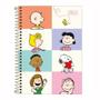 Imagem de Caderno Espiral Connect  Snoopy Persongens - 80 Folhas - Tilibra