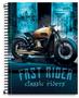 Imagem de Caderno Espiral Fast Rider 96 folhas  (13515) - Cadersil