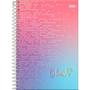 Imagem de Caderno Espiral Foroni 1/4 Capa Dura Blush 80 Folhas - Embalagem com 5 Unidades