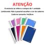 Imagem de Caderno Espiral Pequeno 1/4 LUNIX Capa Flexível 48 Folhas 14x20cm - Tilibra