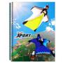 Imagem de Caderno Espiral Sport 400 Folhas Com Arame Capa Dura 20 Mat