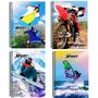 Imagem de Caderno Espiral Sport 400 Folhas Com Arame Capa Dura 20 Mat
