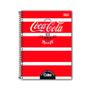Imagem de Caderno espiral univ 10 materias coca-cola 160f - tilibra