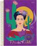 Imagem de Caderno espiral univ cd 1x1 80fls frida kahlo fsc