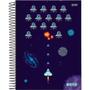 Imagem de Caderno Espiral Universitário 10X1 Capa Dura BITS 160 Folhas - Pacote com 4 Unidades