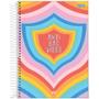 Imagem de Caderno Espiral Wish Anti Bad Vibes - 80 Folhas - Jandaia