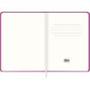 Imagem de Caderno Fitto M pink com elástico 80 folhas Tilibra 103mmmx 146mm