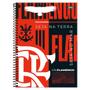 Imagem de Caderno Flamengo Clube Regatas 1 Matéria Espiral 80 F